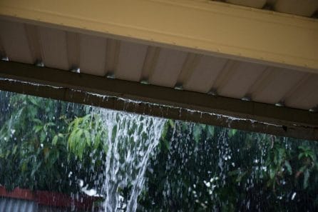 Dented Or Leaking Gutters